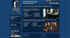 Desktop Screenshot of fazmusic.com